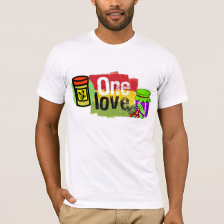 Camiseta Amor da manteiga e da geléia de amendoim