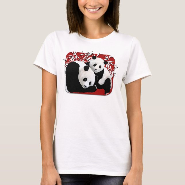 Camiseta amor da panda (Frente)