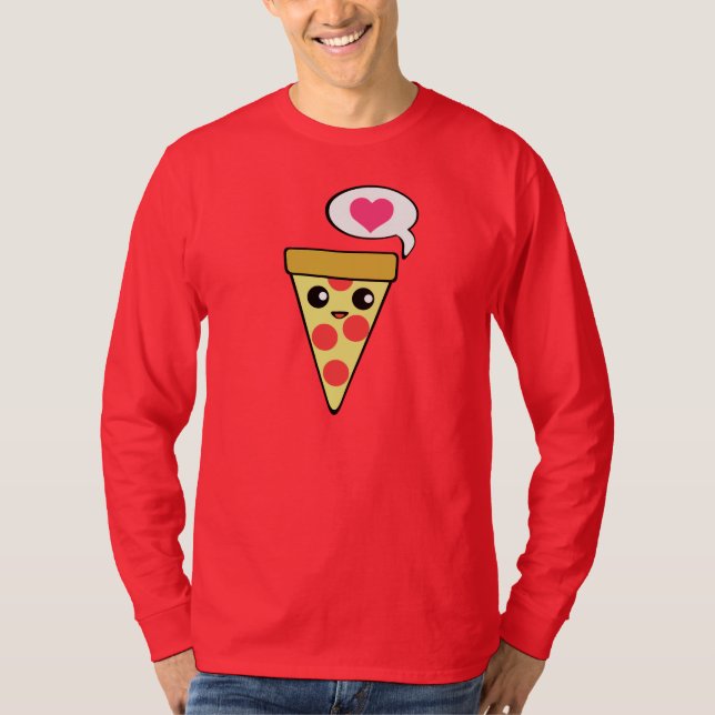 Camiseta Amor da pizza (Frente)