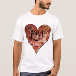 Camiseta Amor da pizza do dia dos namorados