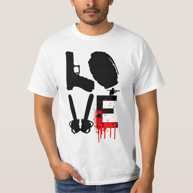 Camiseta Amor da serra de cadeia (Frente)