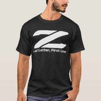 Camiseta Amor da última letra de Z primeiro