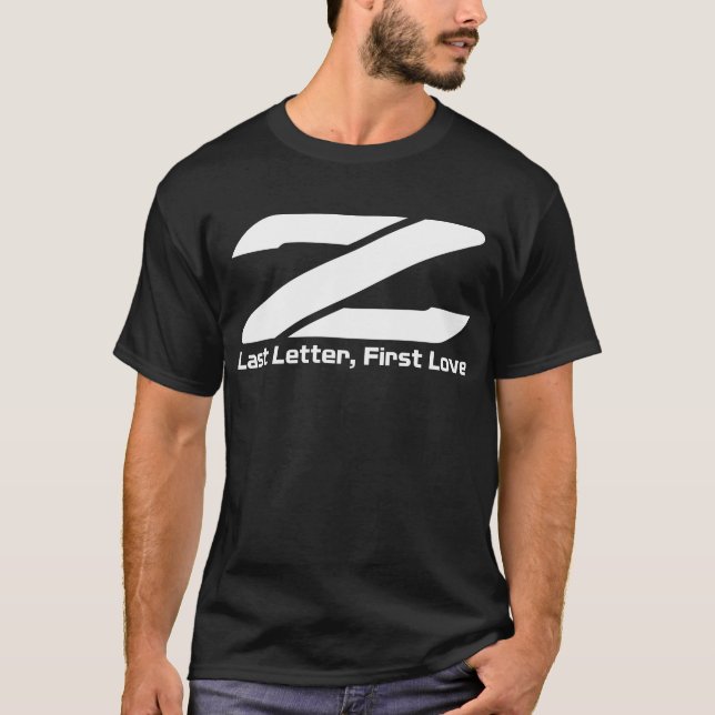 Camiseta Amor da última letra de Z primeiro (Frente)
