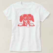Camiseta Amor Dachshund