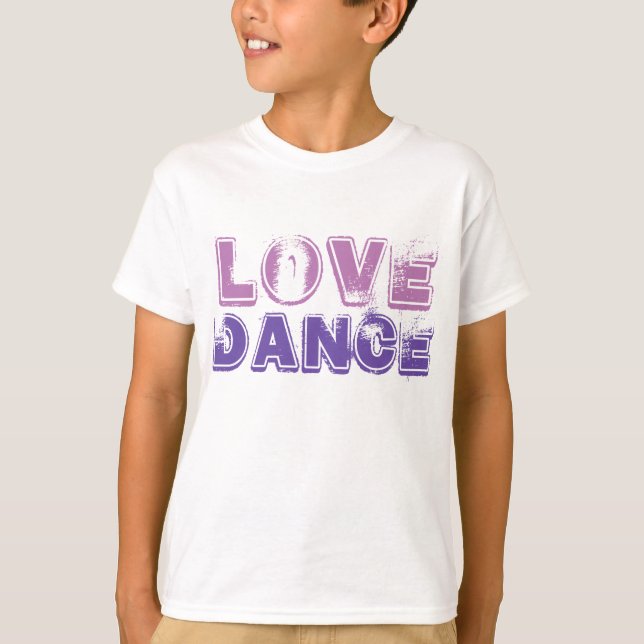 Camiseta Amor Dance Girls Tshirt Sweater (Frente)