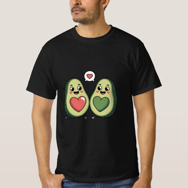 Camiseta Amor de Abacate Fofo (Frente)