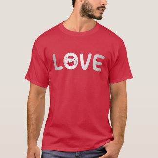 Camiseta amor de amigo jogador