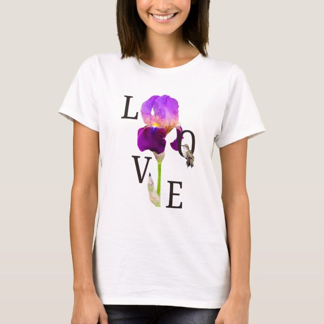 Camiseta Amor de Beija-Flor (Frente)
