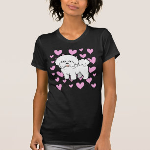 Camiseta Amor de Bichon Frise
