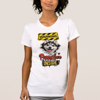 Camiseta Amor de Cachorrinho no Dia dos Namorados
