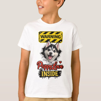 Camiseta Amor de Cachorrinho no Dia dos Namorados