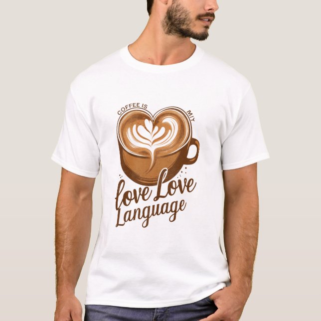 Camiseta Amor de café (Frente)