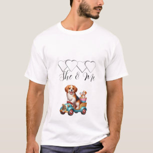 Camiseta amor de casal e melhor presente para homens