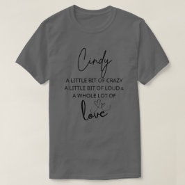 Camiseta Amor de Cindy