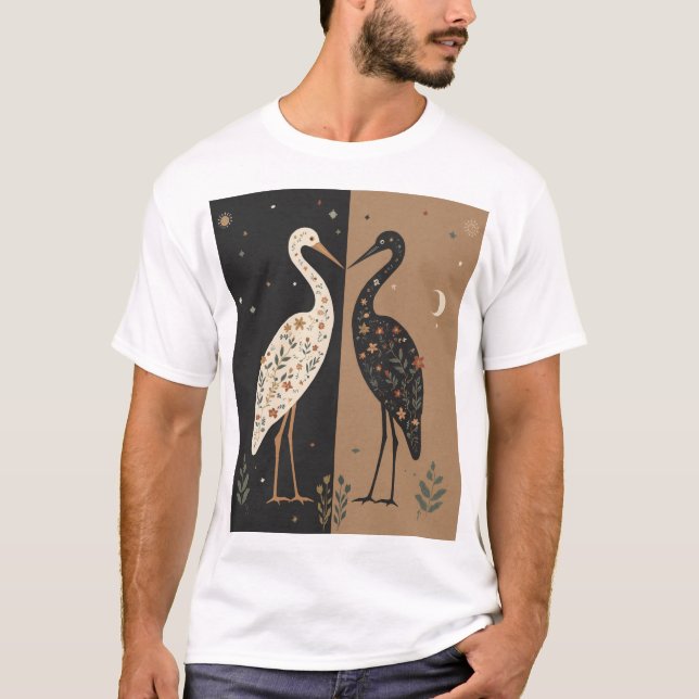 Camiseta amor de cisne (Frente)