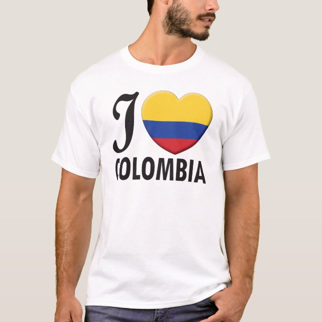 Camiseta Amor de Colômbia (Frente)