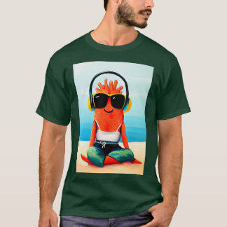 Camiseta Amor de coral Verão