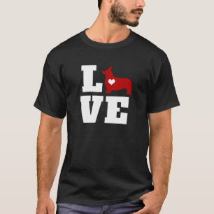 Camiseta Amor de Corgi Fofo Corgi