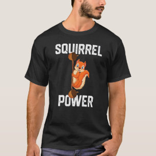 Camiseta Amor de Esquilo Poder Melhor Amigo do Animal da Fl