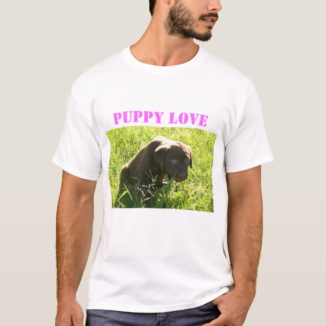 Camiseta Amor de filhote de cachorro (Frente)