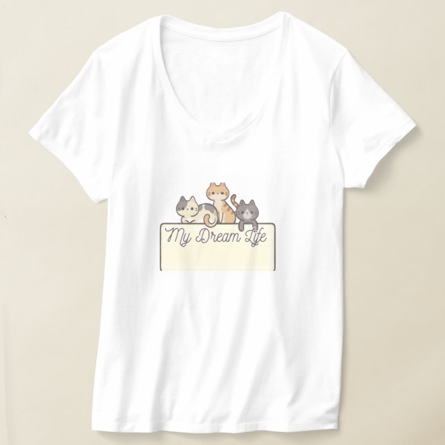Camiseta amor de gatinho (Postura )