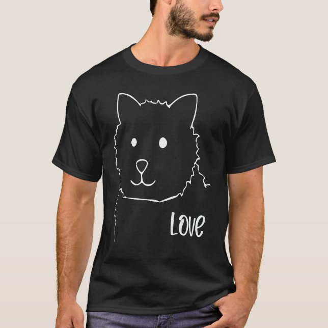 Camiseta Amor De Gato Bonito Para O Adolescente De Ratos De (Frente)