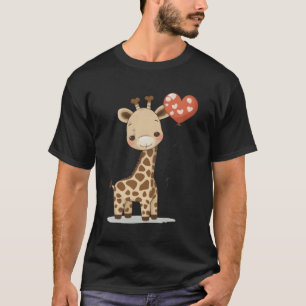 Camiseta Amor de girafa ele por dia na girafa