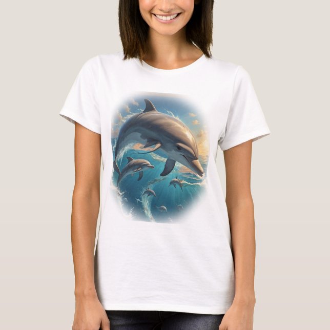 Camiseta Amor de Golfinho (Frente)
