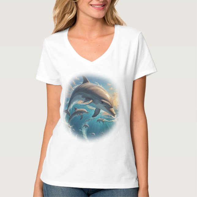 Camiseta Amor de Golfinho (Frente)