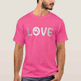 Camiseta amor de golfinho retrô