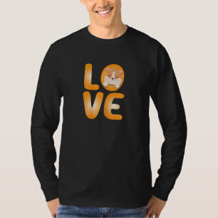 Camiseta Amor De Hamster Bonito Para Proprietários De Hamst