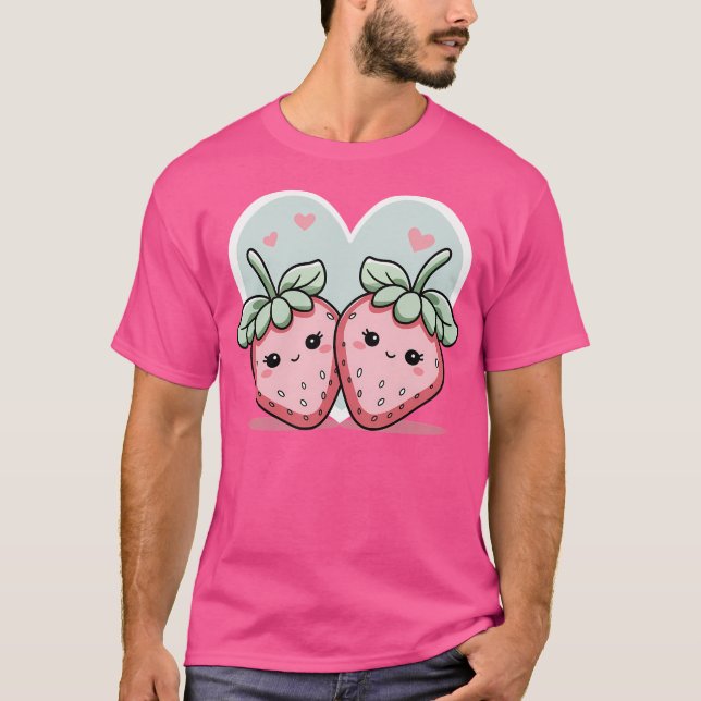 Camiseta Amor de Morango Doce (Frente)