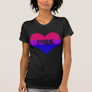 Camiseta Amor de Orgulho Bissexual