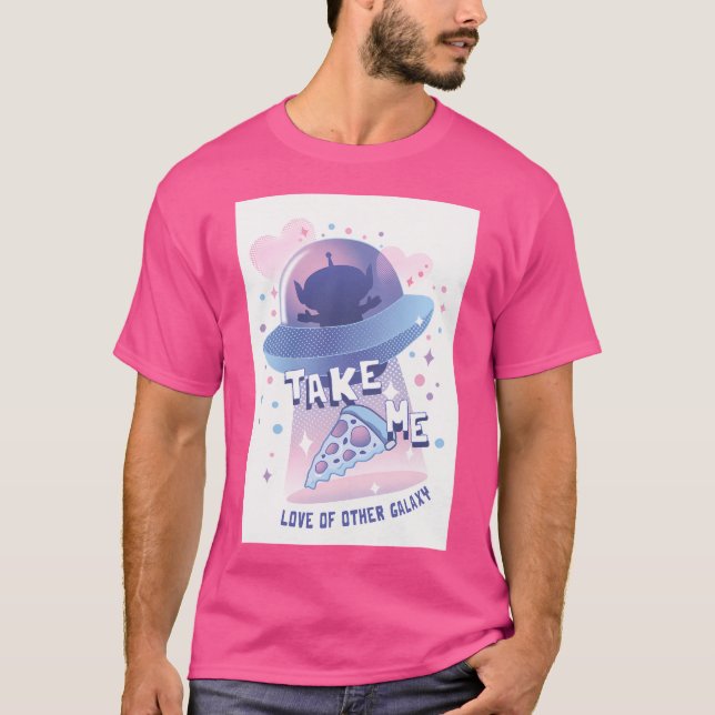 Camiseta Amor De Outra Galáxia (Frente)