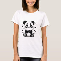 Amor de Panda Cheio de Coração