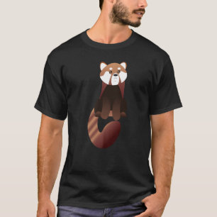 Camiseta Amor de Panda Vermelho Facilmente Distraído Por Pa