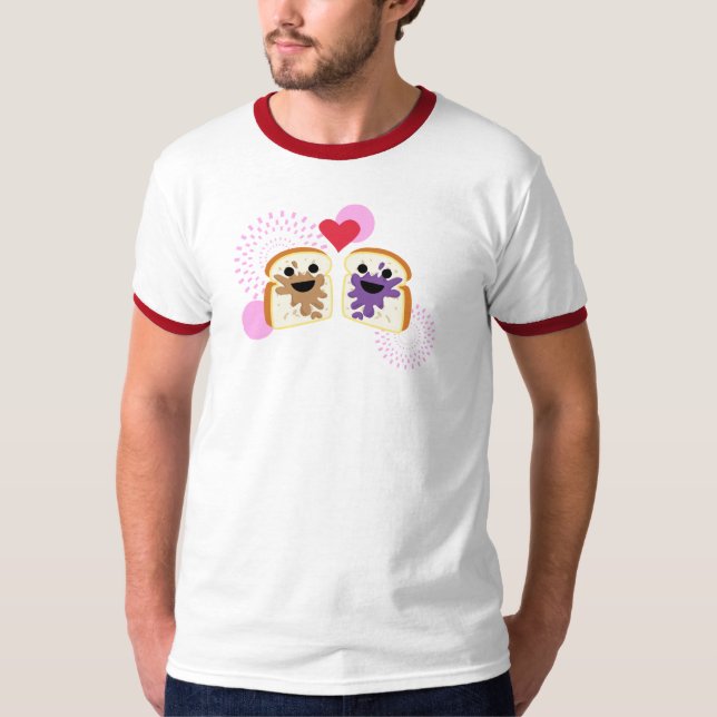 Camiseta Amor de PB& J (Frente)