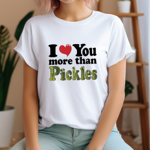 Camiseta Amor de Pepino Engraçado