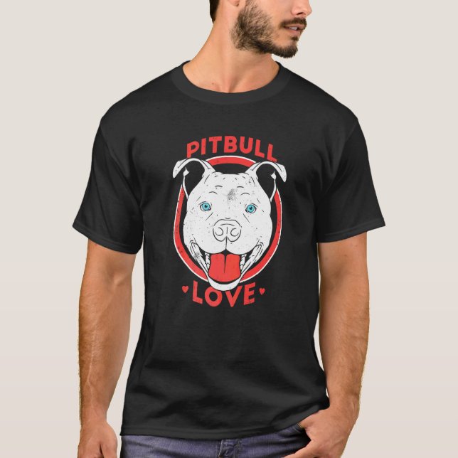 Camiseta Amor de Pitbull (Frente)