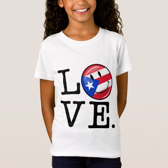 Camiseta Amor De Porto Rico (Frente)