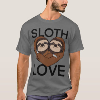 Camiseta Amor de Preguiça engraçado
