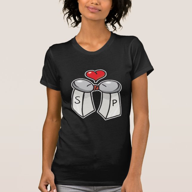 Camiseta amor de sal e pimenta (Frente)