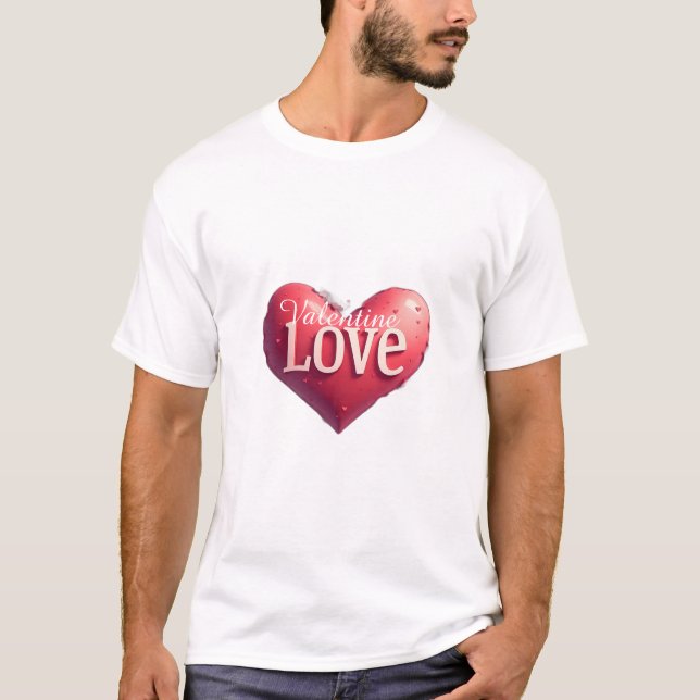 Camiseta Amor de São Valentim (Frente)