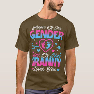 Camiseta Amor De Sexo De Bebê Revela Chá Rosa Ou Azul Amor 