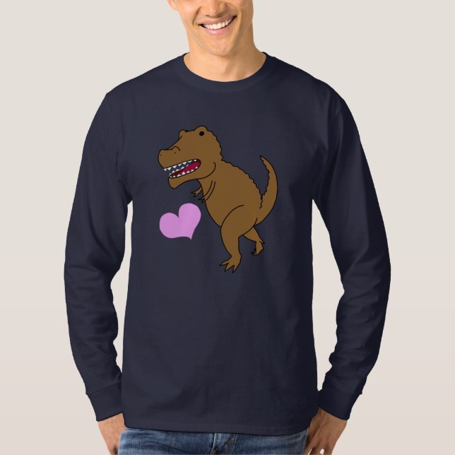 Camiseta Amor de T-Rex (Frente)