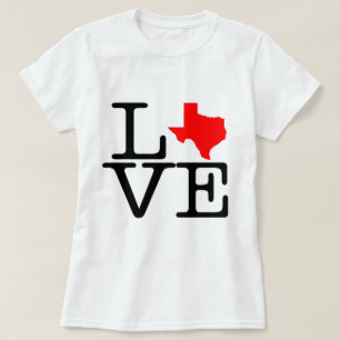 Camiseta Amor de Texas