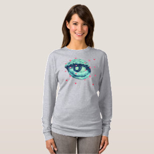 Camiseta amor de um olho