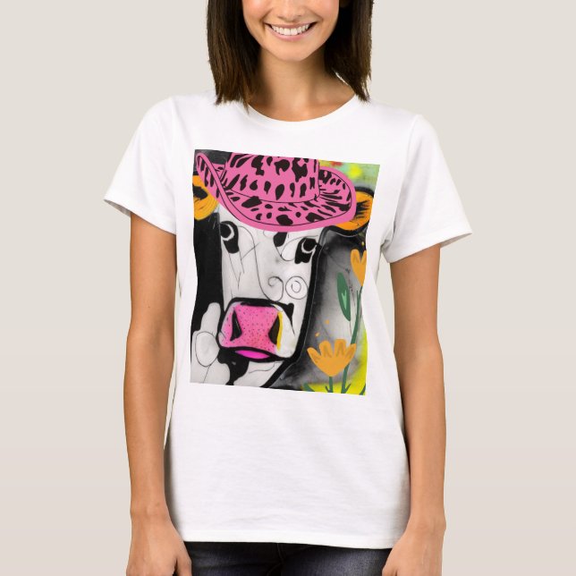 Camiseta Amor De Vaca (Frente)