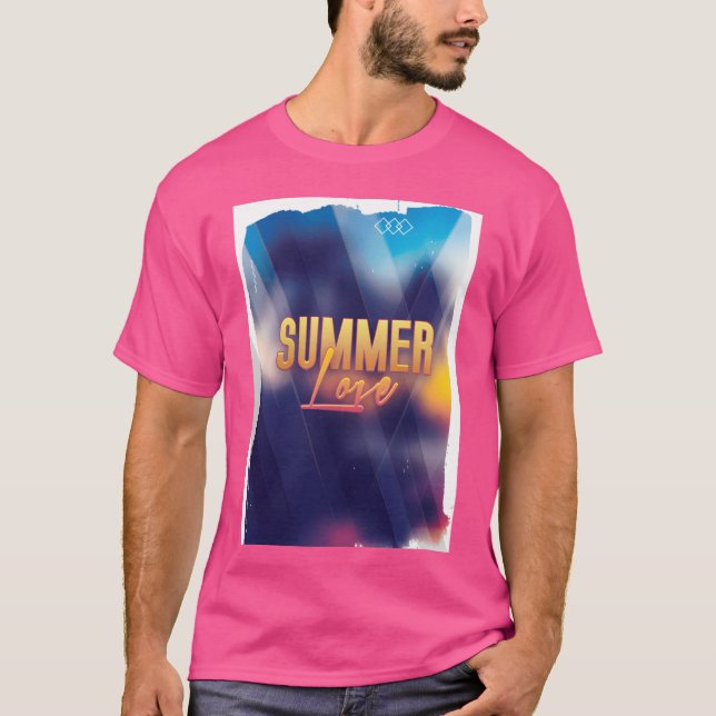 Camiseta Amor de Verão engraçado (Frente)