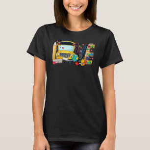 Camiseta Amor De Volta Ao Motorista De Ônibus Escolar Prime